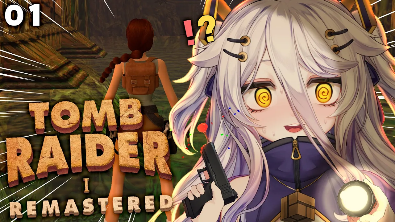 📛TOMB RAIDER 1 remasterd DAYO! (1996) ／ ／!tts !fanbox !discord !vod !youtube !game !snowbreak
