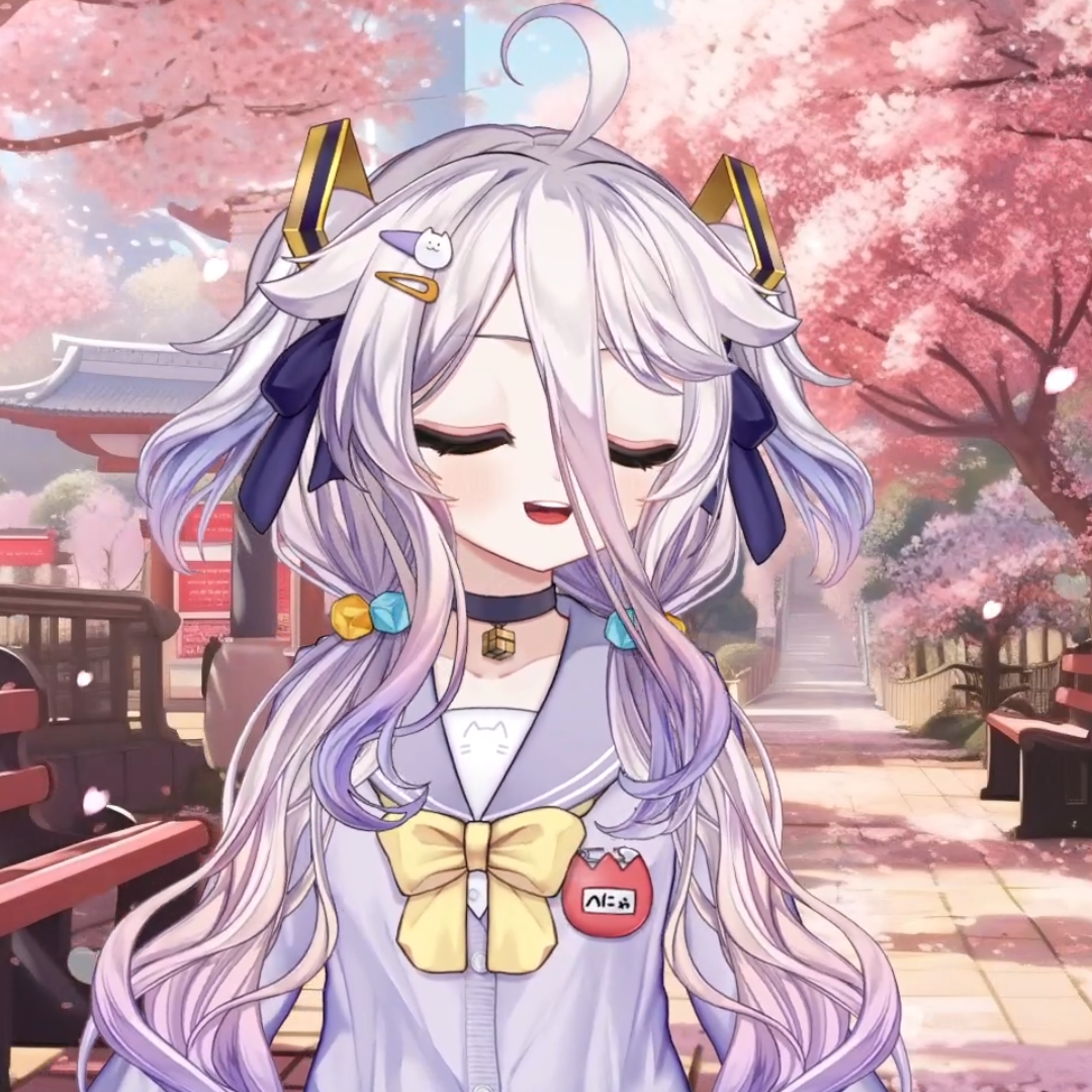 Long Light Hair With Pigtails